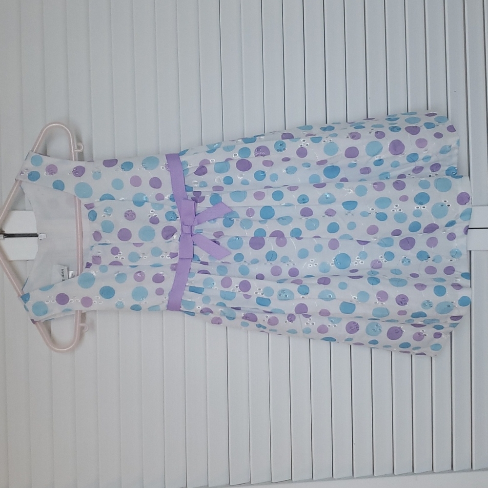 Bonnie Jean Toddler Girl 4T Polka Dot Dress